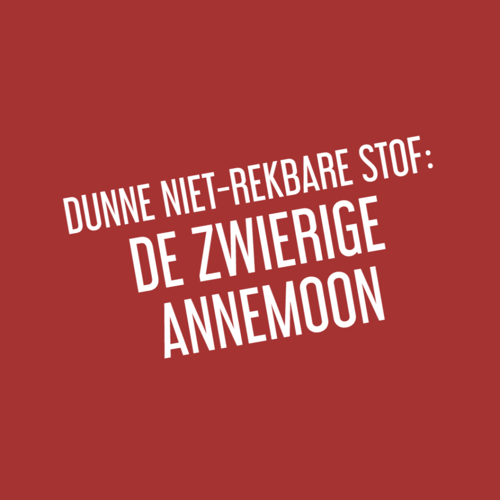 Stof De Zwierige Annemoon